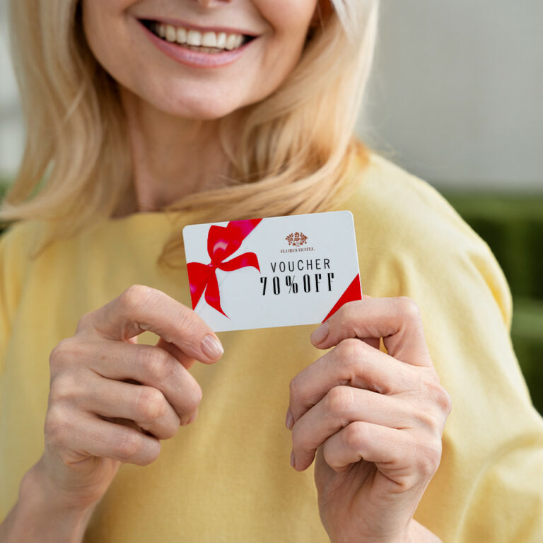 Tarjeta de regalo. Gift card