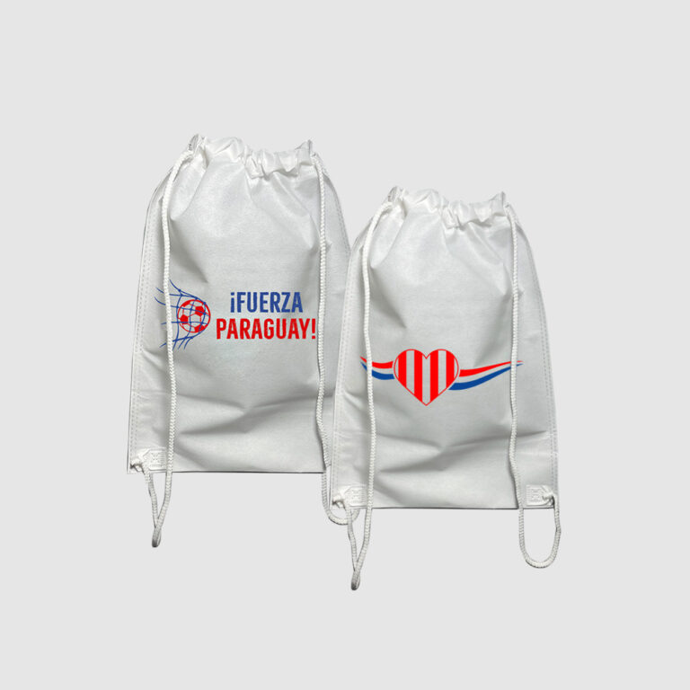Mochila morral TNT con sublimado