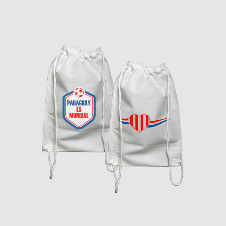 Mochila morral TNT con sublimado