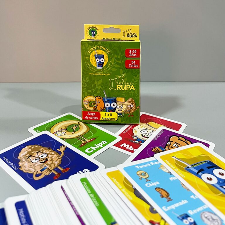Juego de cartas "Tereré Rupá"