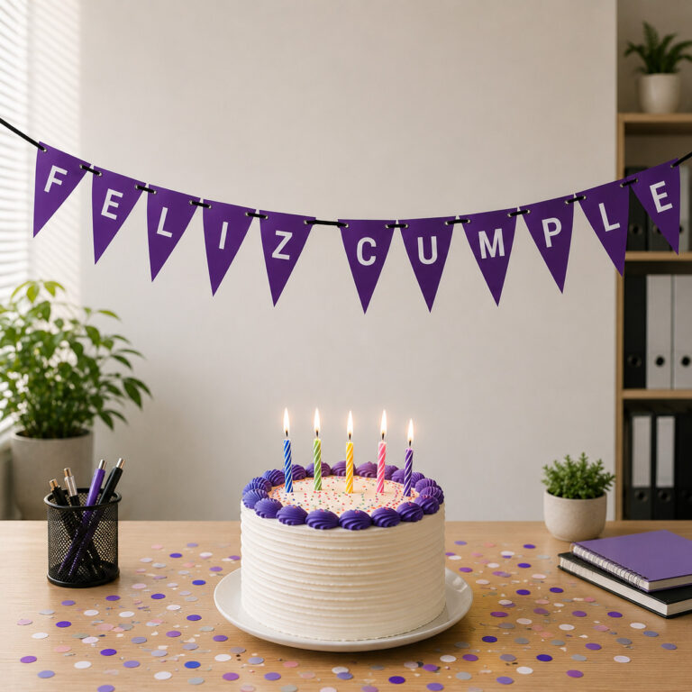 Banderines de cumpleaños